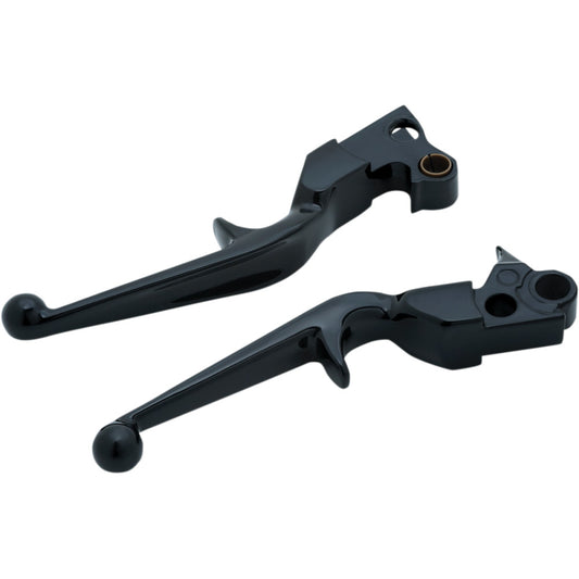 2008-2017 for Harley Fat Bob FXDF KURYAKYN Levers Trigger Black 1845