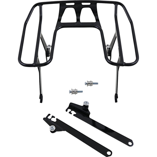 2008-2017 for Harley Street Bob FXDB COBRA Detachable Wrap Around Rack Black G55