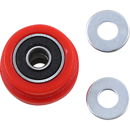 2007-2020 for Honda CRF150R T.M. DESIGNWORKS Chain Roller Red PLR-150-RD