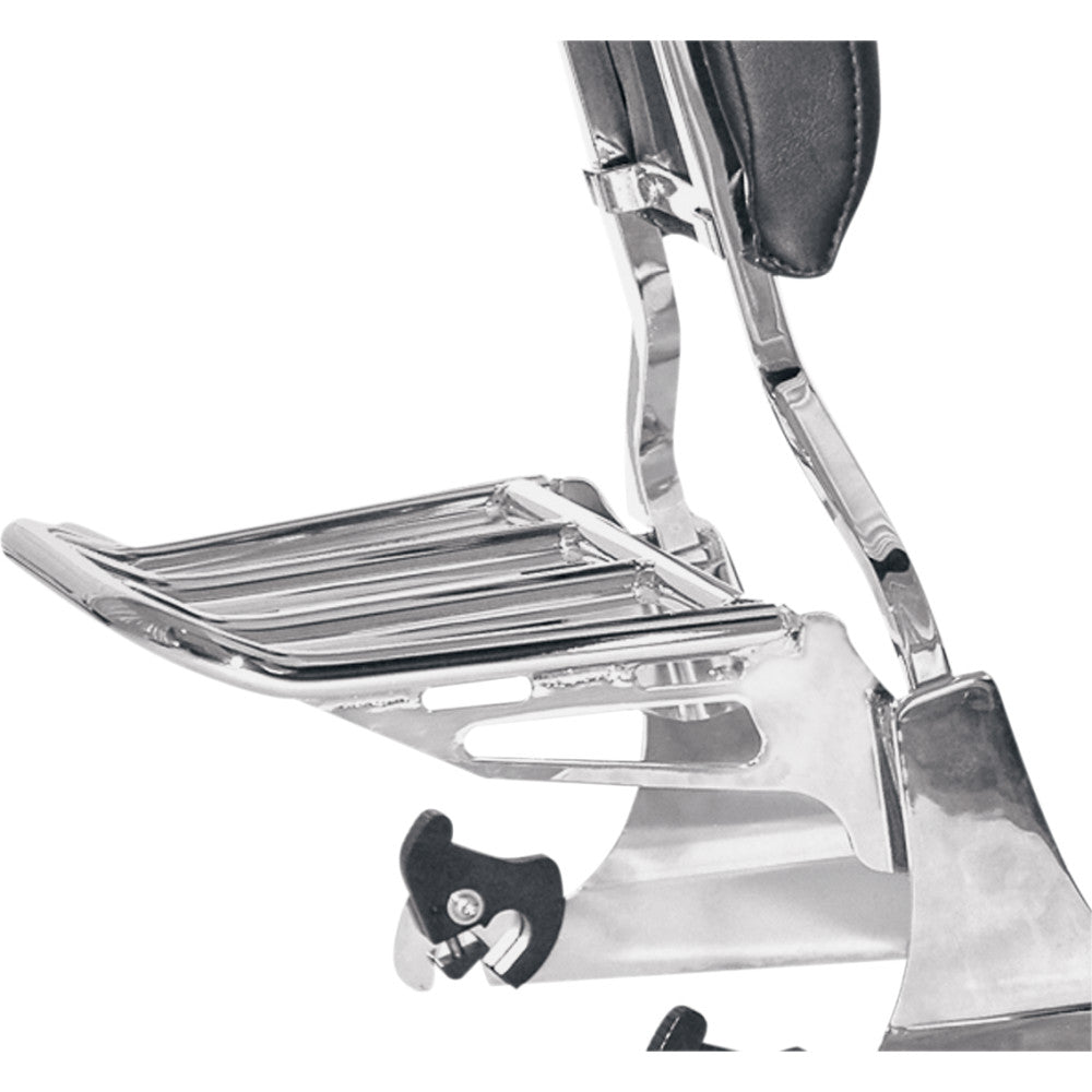 2009-2019 for Harley Iron 883 XLN MOTHERWELL 2-Up Backrest Luggage Rack Chrome