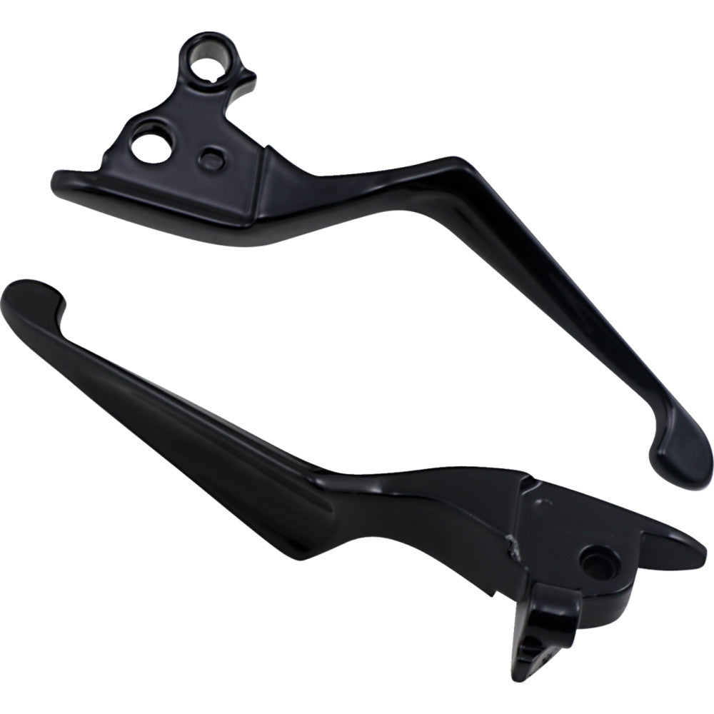 2009-2016 for Harley Road King EFI FLHR KURYAKYN Levers Boss Blade Black 1848