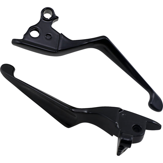 2009-2016 for Harley Road King EFI FLHR KURYAKYN Levers Boss Blade Black 1848