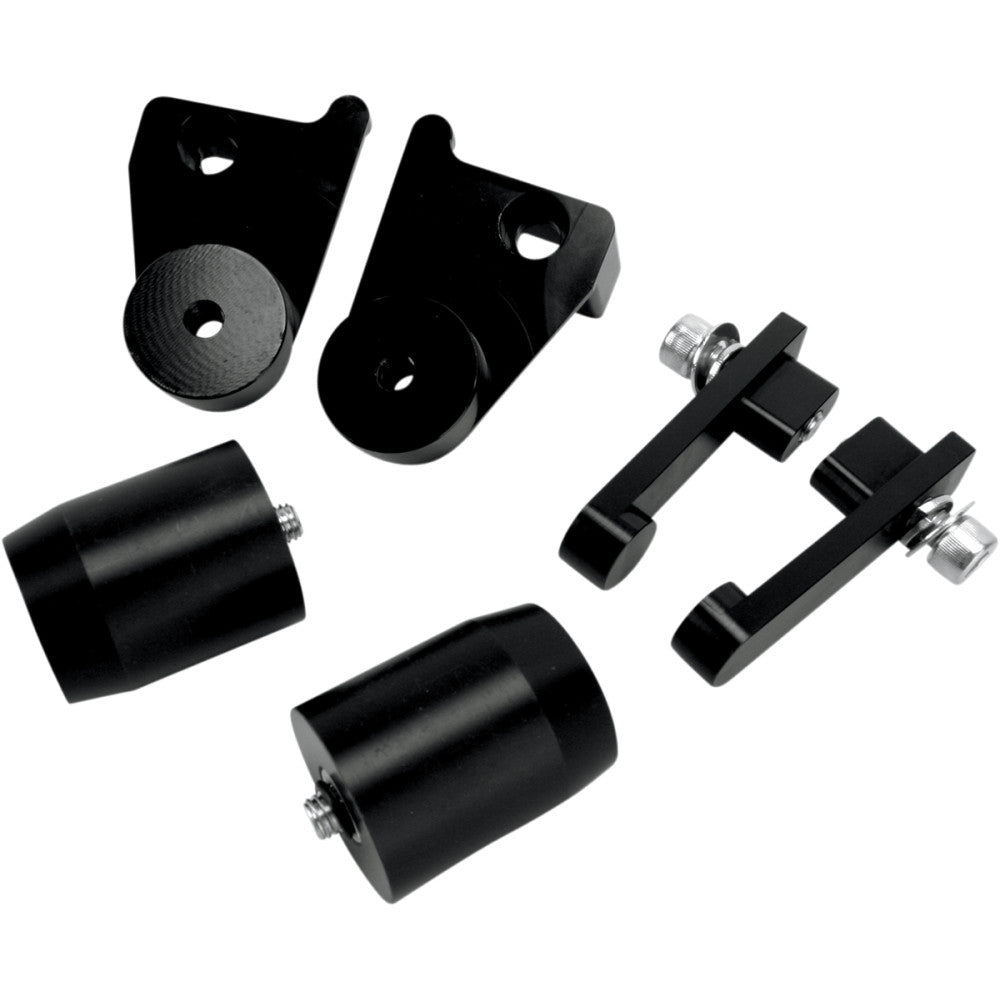 2008-2011 for Honda CBR1000RR POWERSTANDS RACING Frame Sliders Black 03-00913-02