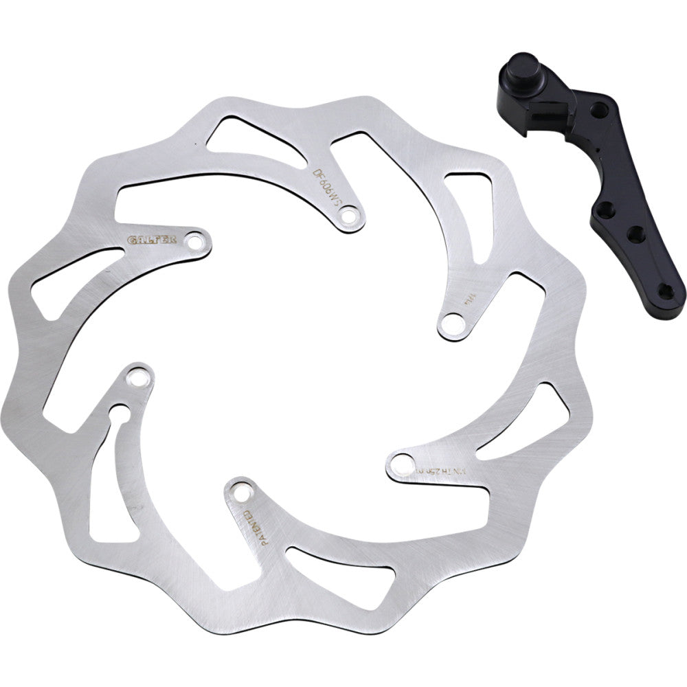 2014-2017 for Husqvarna FE 250 GALFER SKW Oversize Front Wave Rotor KITOS331