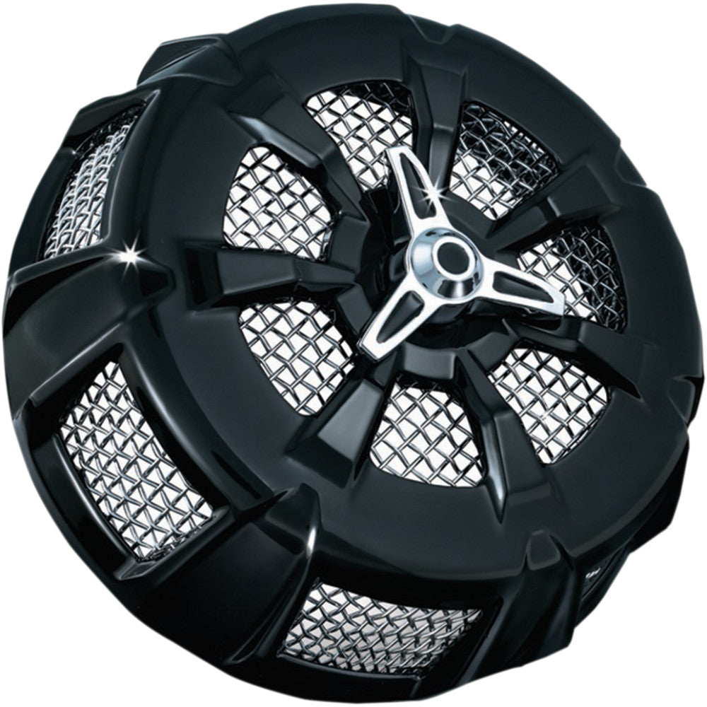 2012-2016 for Harley Softail Slim FLS KURYAKYN Ally Cat Cover Black/Chrome 9438