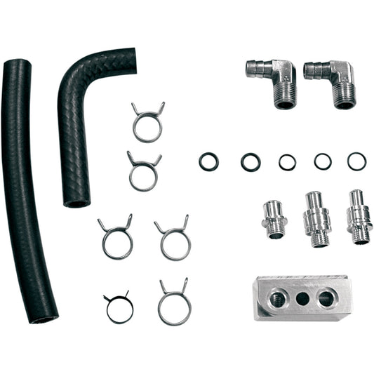 00-03 for Harley Road King Classic EFI FLHRC S&S CYCLE Oil Line Kit FLT 31-0425