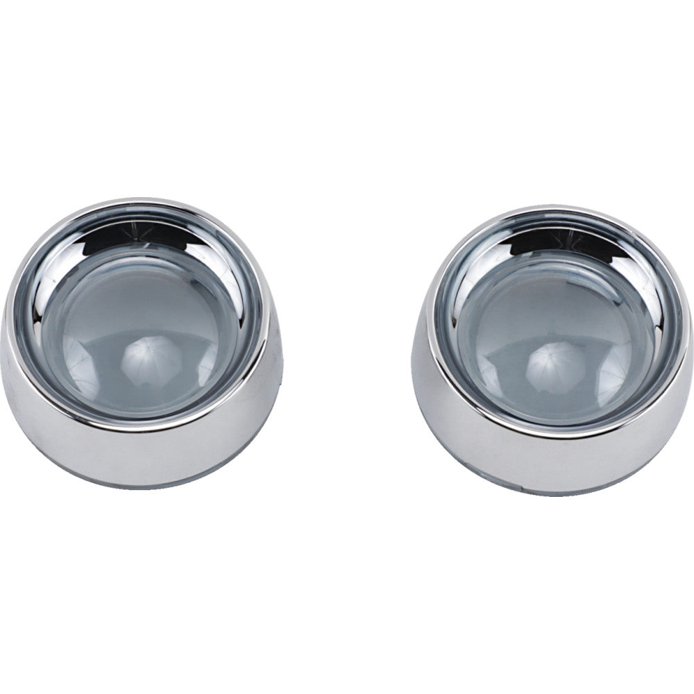 2010-2021 for Harley Forty-Eight XLX KURYAKYN Deep Dish Bezels Chrome/Smoke Lens