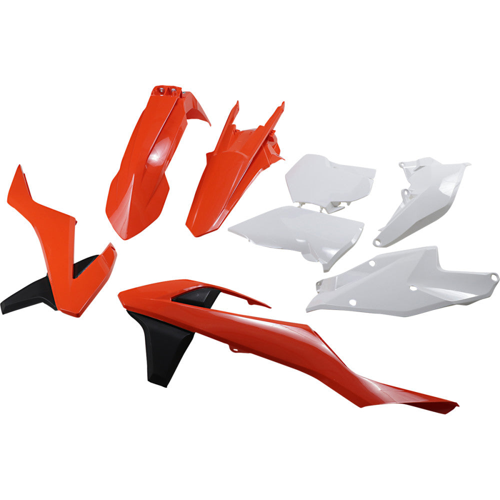 2016-2018 for KTM 85 SX BW 19/16 UFO Replacement Body Kit OEM Orange/Black/White