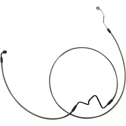 15-21 for Harley FLTRXS MAGNUM Brake Line Front Left ABSRAD Black Pearl +4 AS470