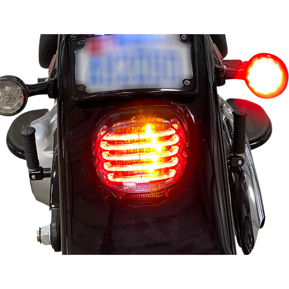 2011-2019 for Harley 883 SuperLow XLL Taillight/Turn Signal Smoke Lens