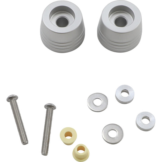 2014-2020, 2022 for Honda MSX125 Grom KURYAKYN Handlebar Sliders Silver 3850