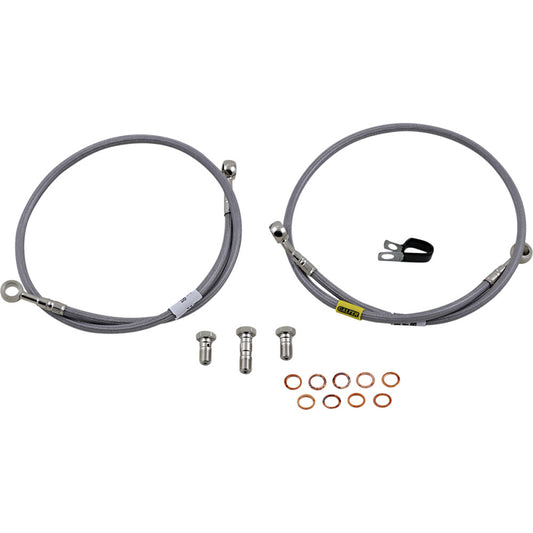 2006-2016 for Yamaha FZ1 GALFER Brake Line Stainless Steel FK003D537-2