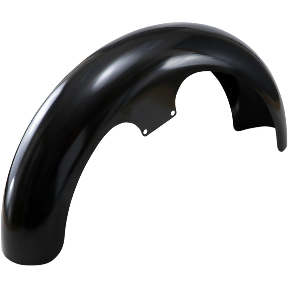 07-10 for Harley FXSTC Wrapper Front Fender Kit Black Steel 21