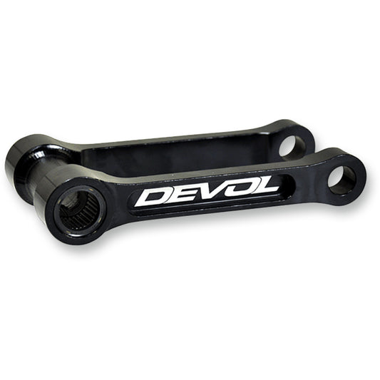 2016-2018 for Kawasaki KX 450 F DEVOL Lowering Link Lowers 1.25" Black 0115-2504
