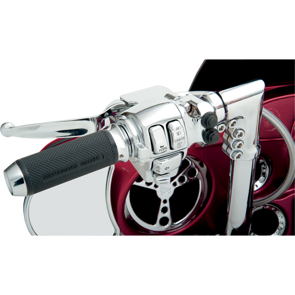 2009-2013 for Harley Tri Glide Ultra Classic F Switch Housing Cruise Chrome