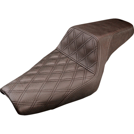 04-20 for Harley XL Sportster 883 1200 Step Up Seat Lattice Stitch 4.5 Gallon