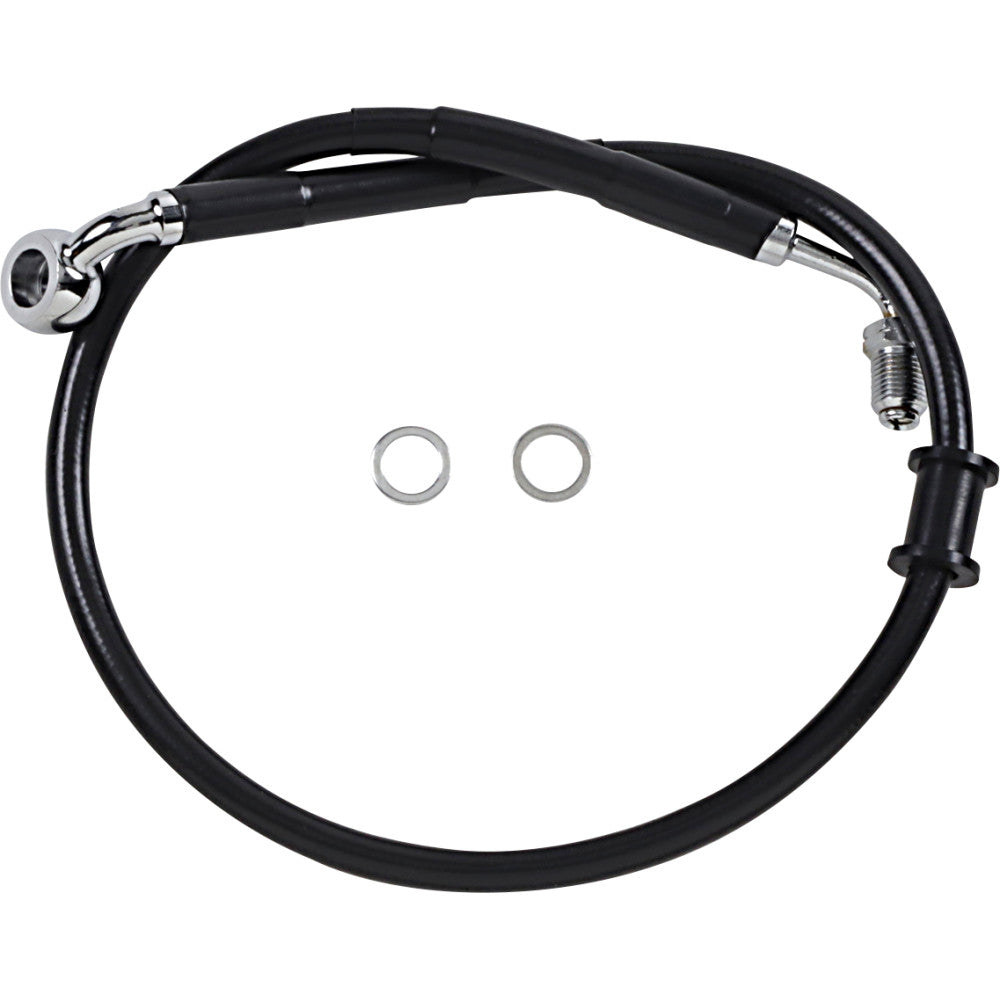 2018-2020 for Harley Softail Deluxe FLDE Brake Line Softail '18+ Black