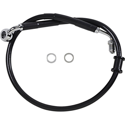 2018-2020 for Harley Softail Deluxe FLDE Brake Line Softail '18+ Black