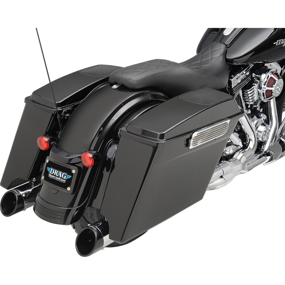 2014-2021 for Harley Street Glide Spec FLHXS Curved License Plate Mount Black