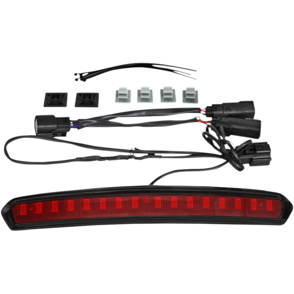 2014-2021 for Harley Tri Glide FLHTCUTG Tour Pack Lid Light Black/Red