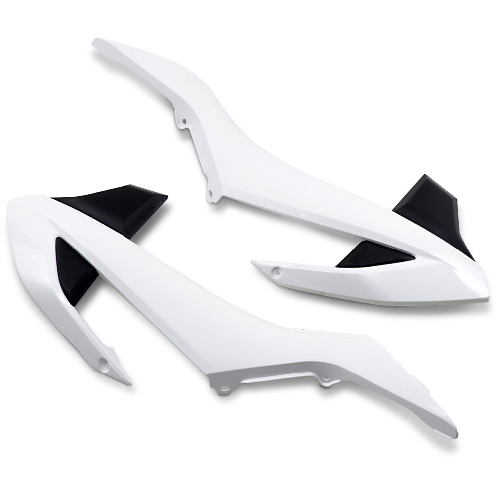 2016-2021 for KTM 65 SX UFO Radiator Shrouds OEM White/Black SX 65 KT04073-999K