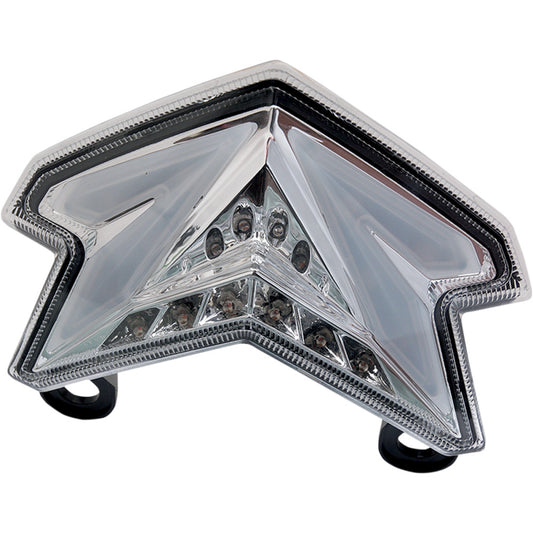 2013-2014 for Kawasaki Ninja ZX-6R Moto MPH Taillight ZX6R Clear MPH-40041C