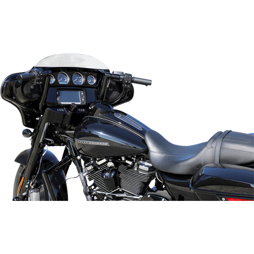 2014-2021 for Harley Street Glide Special FLHXS Engine Guard Black Twin Peaks