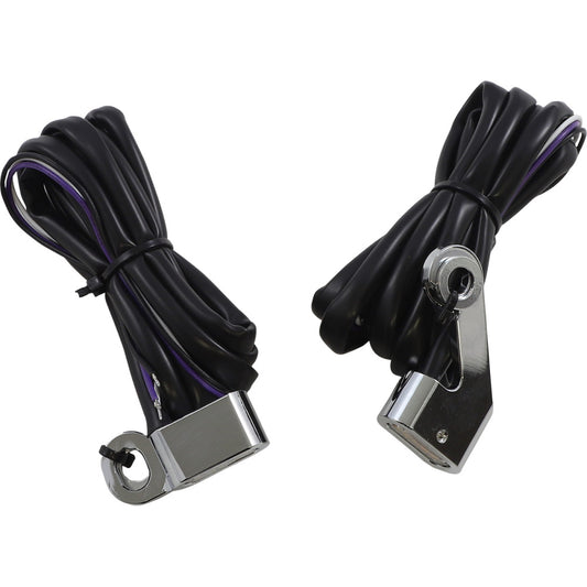 2018-2020 for Harley Softail Sport Glide FLSB Marker Lights White/Amber Chrome