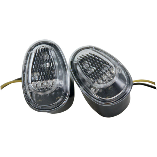 2008-2012 for Kawasaki EX250-J Ninja 250R Moto MPH Marker Light 250 Ninja Clear