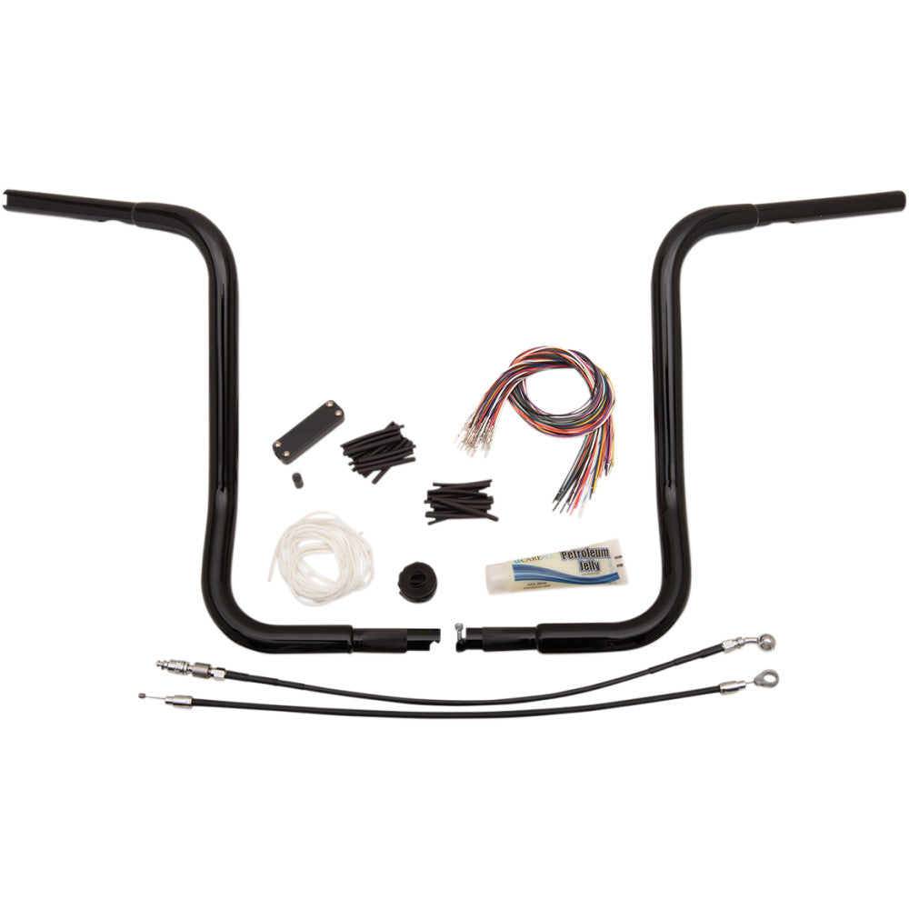 2009-2013 for Harley Tri Glide FLHTCUTG Handlebar Kit Rounded Top 16