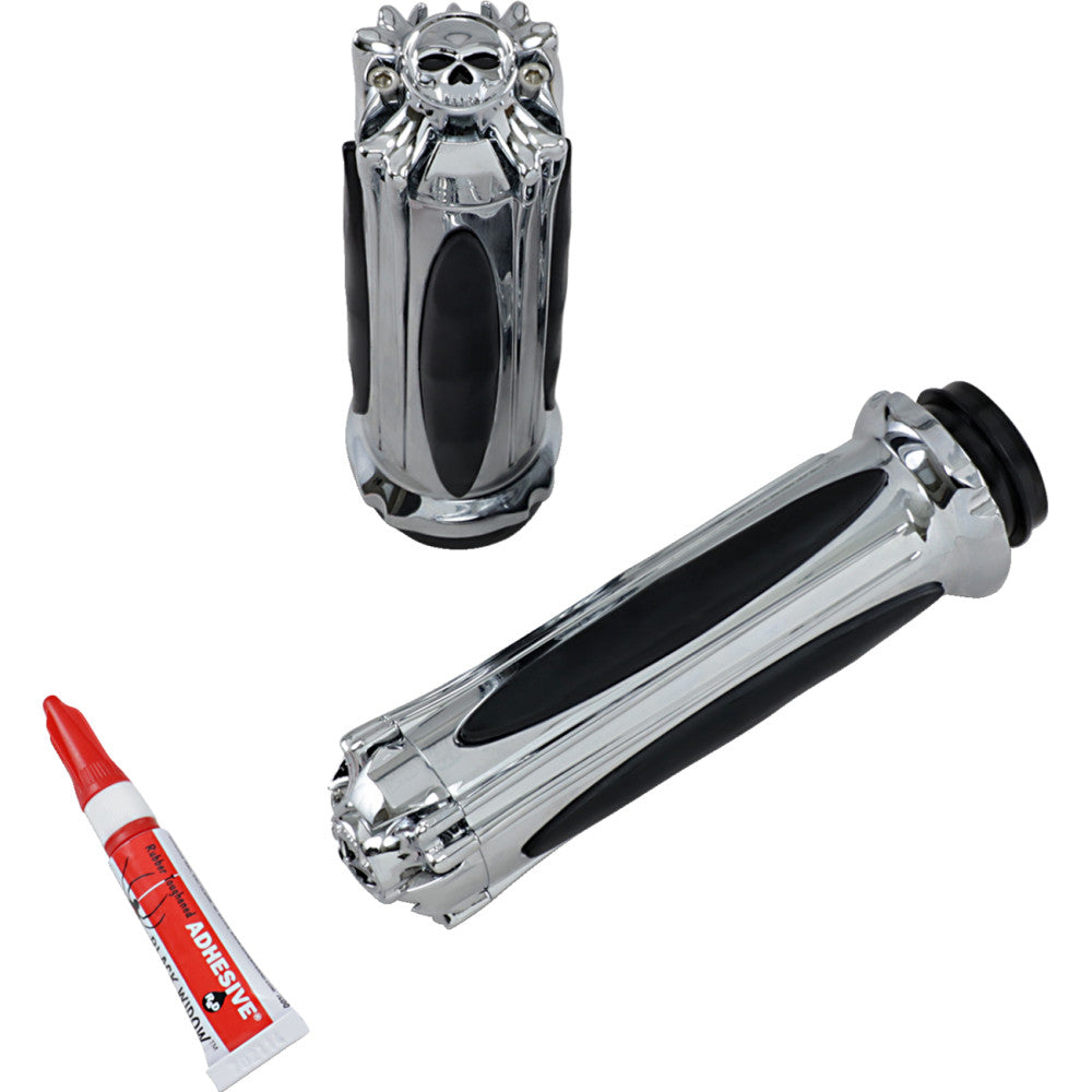 2018-2021 for Harley Softail Fat Bob 114 FXFBS KURYAKYN Grips Zombie TBW 6298