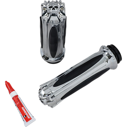 2018-2021 for Harley Softail Fat Bob 114 FXFBS KURYAKYN Grips Zombie TBW 6298