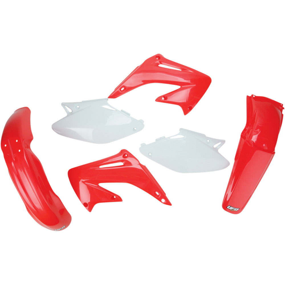 2002-2003 for Honda CR125R UFO Replacement Body Kit OE Red/White HOKIT101-999
