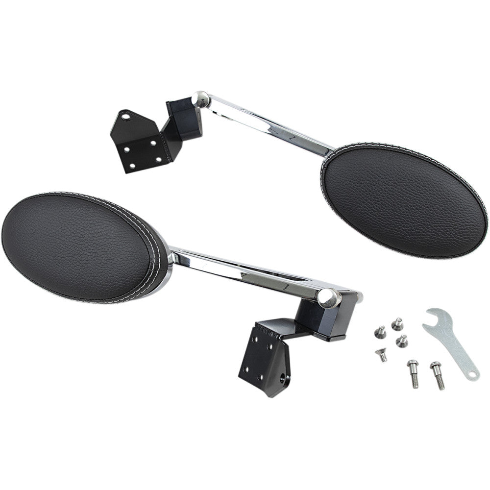 2015-2018 for Indian Roadmaster RIVCO PRODUCTS Black Armrests Roadmaster IR094BP