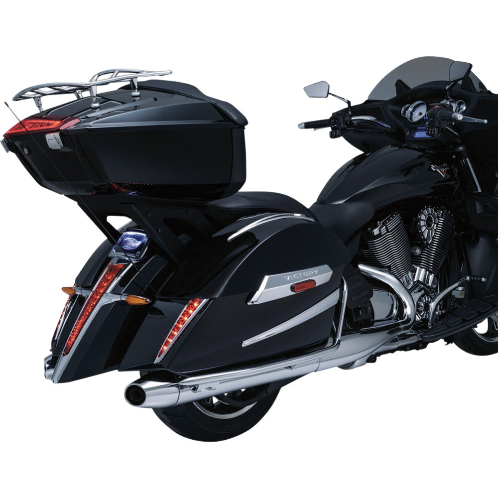 2017-2020 for Harley Road Glide Special FLTRXS Adjustable Luggage Rack Chrome