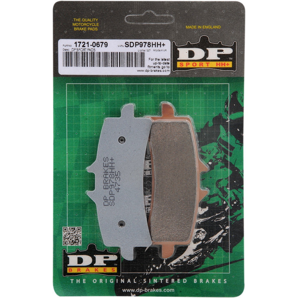 2016-2020 for Aprilia RSV4 RR DP BRAKES Sintered Brake Pads SDP978