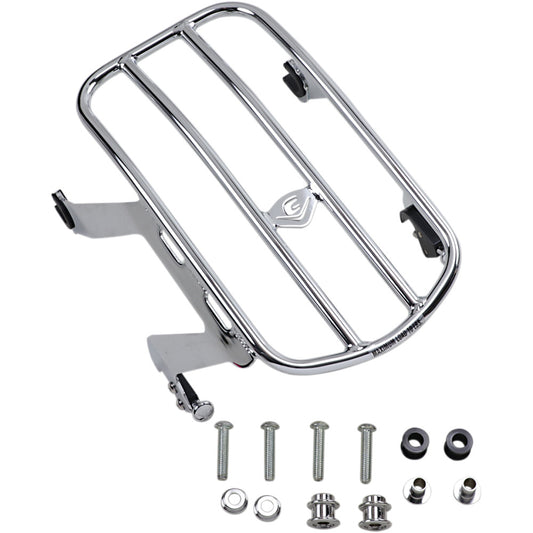 2018-2020 for Harley Softail Deluxe FLDE COBRA Detachable Luggage Rack Chrome