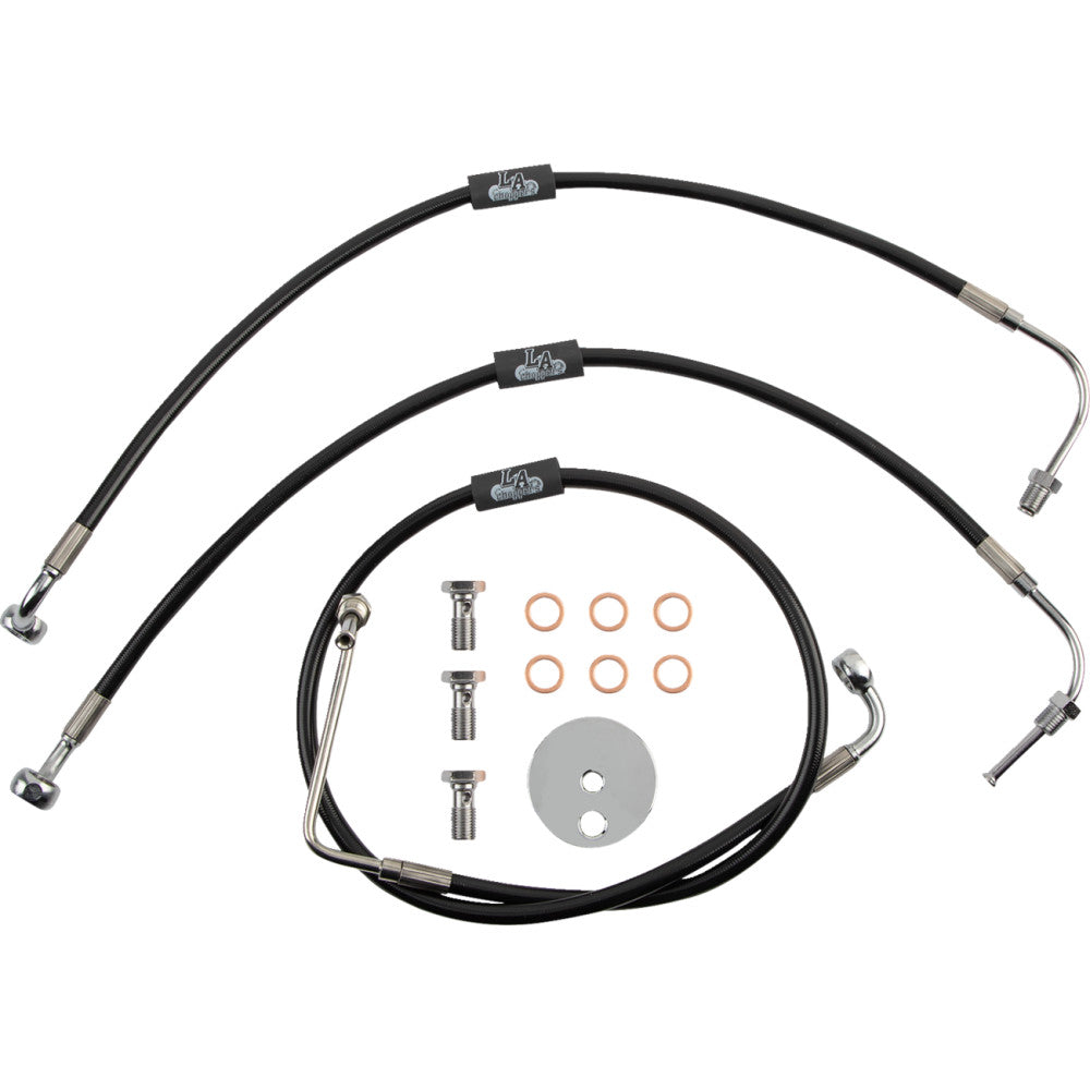 08-17 for Harley Fat Bob FXDF Brake Line 15