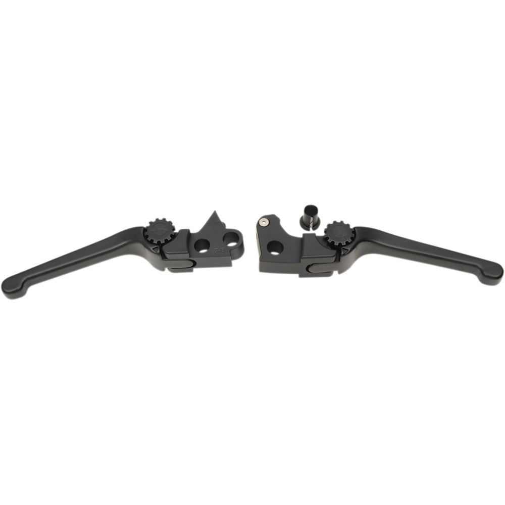 2012 for Harley CVO Softail Convertible FLSTSE3 Lever Set Anthem Black