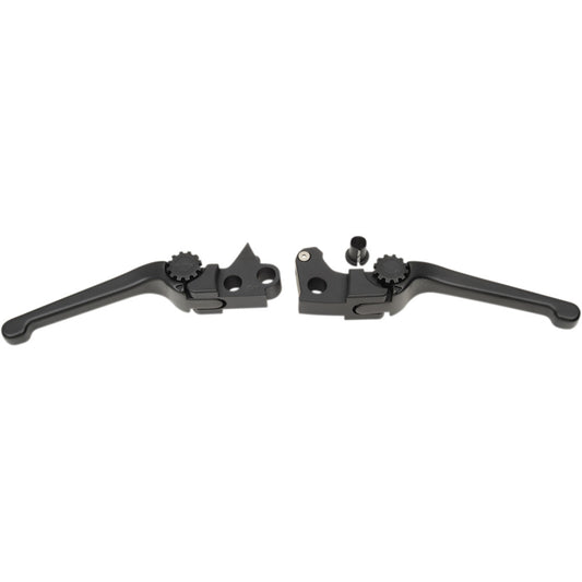 2012 for Harley CVO Softail Convertible FLSTSE3 Lever Set Anthem Black