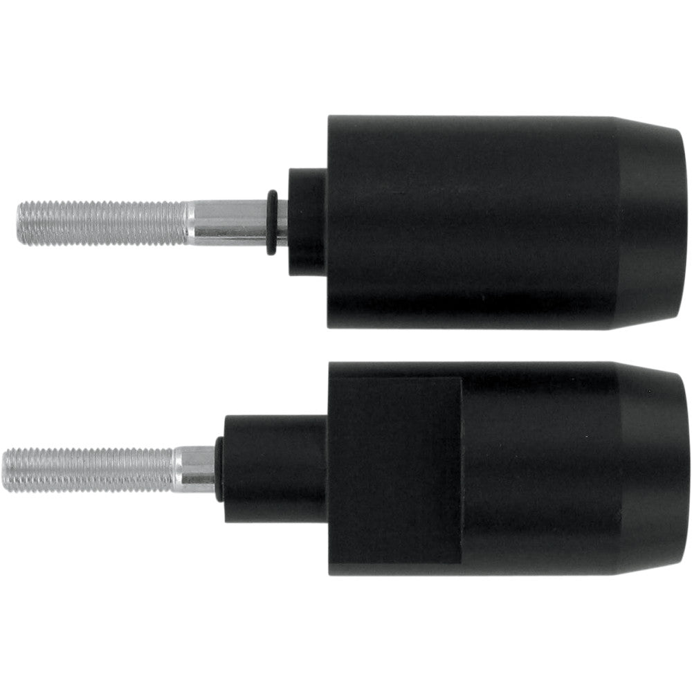 05-06 for Suzuki GSX-R 1000 POWERSTANDS RACING Frame Sliders Black 05-00910-02