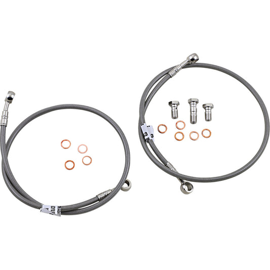 1999-2002 for Suzuki SV 650 GALFER Brake Line Stainless Steel FK003D224-2