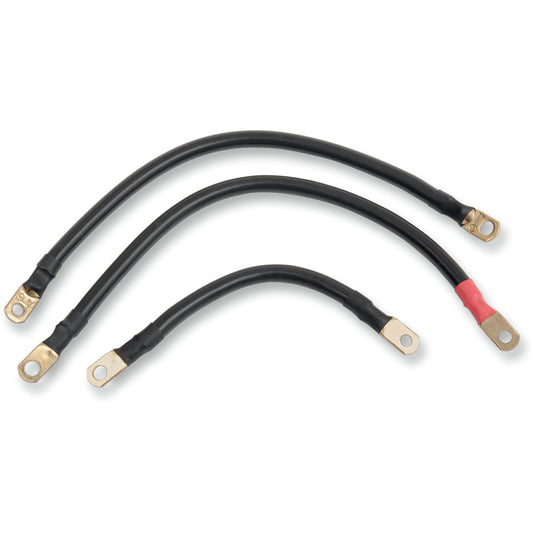 1995-2003 for Harley Electra Glide Standard FLHT Battery Cables '93-'06 FLs