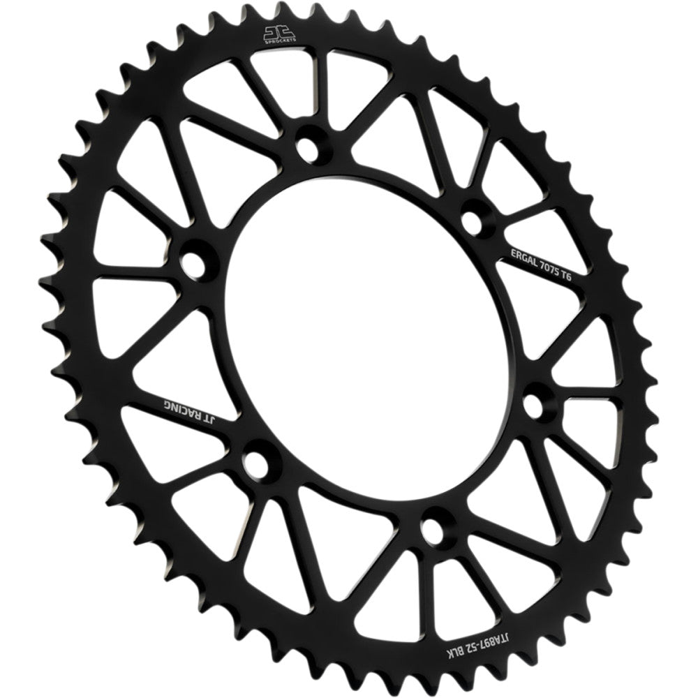 98-'21 for KTM 250 SX JT Rear Racelite Sprocket Alum 52T-520 Blk Hus/Husq/Ktm