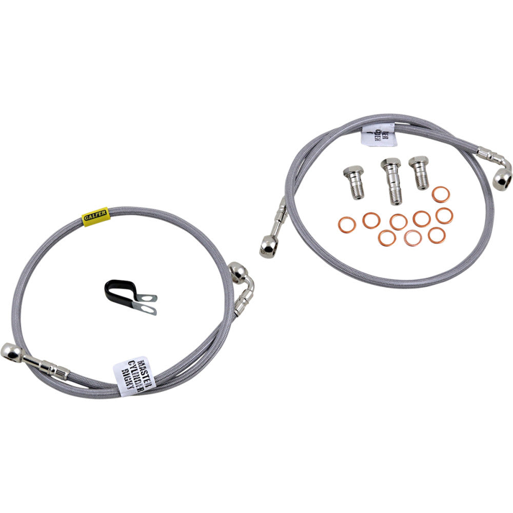 2009-2014 for Yamaha YZF-R1 GALFER Brake Line Stainless Steel FK003D703-2