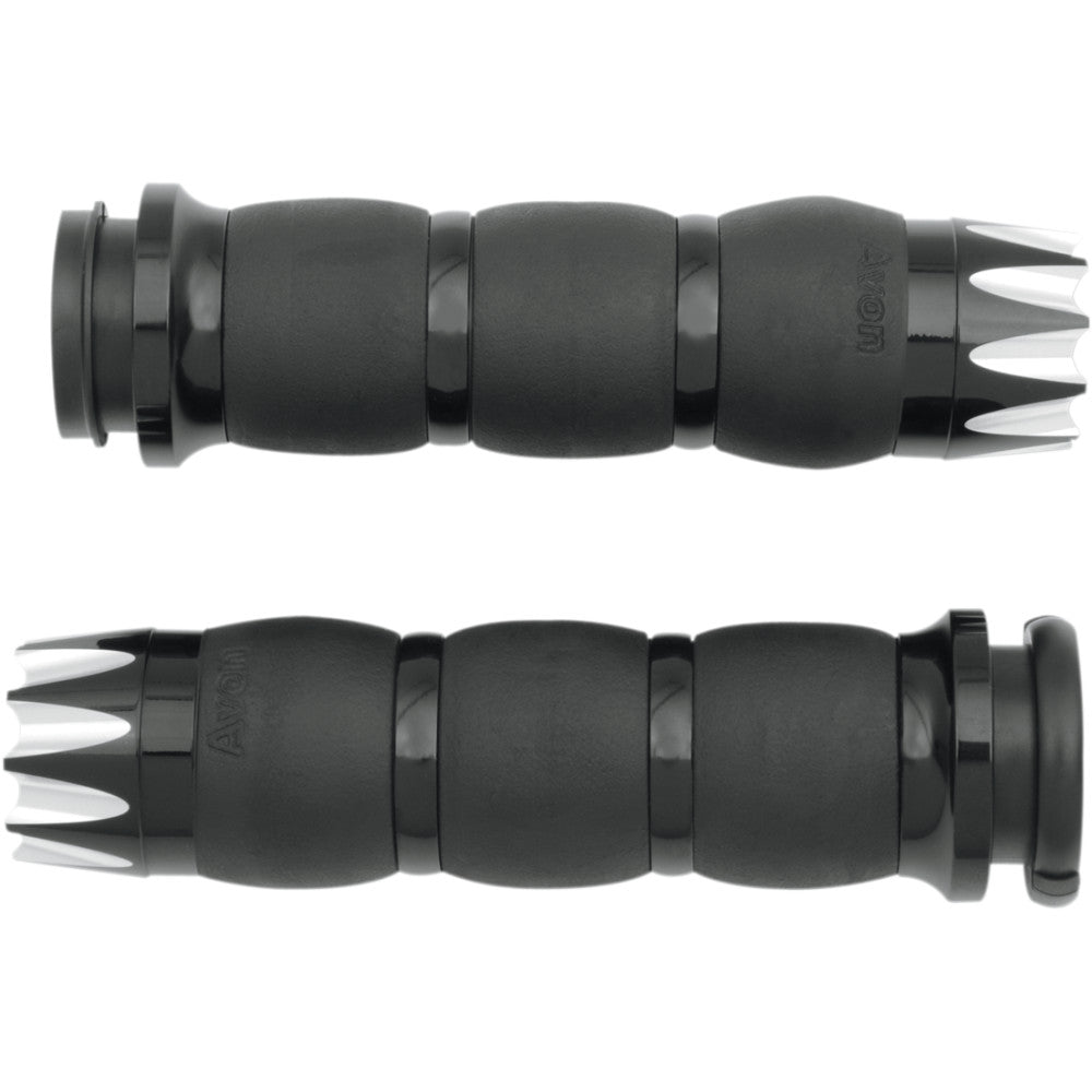 2018-2020 for Harley Softail FLHC AVON GRIPS Grips Excalibur Velvet TBW Black