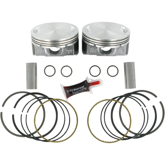 12-17 for Harley Softail Slim FLS KB PERFORMANCE Piston Kit Twin Cam KB409C.005