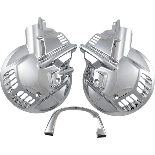 1988-2000 for Honda GL1500 Gold Wing SHOW CHROME Rotor Disc Covers 2-497