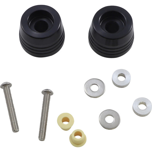 2014-2020, 2022 for Honda MSX125 Grom KURYAKYN Handlebar Sliders Black 3849