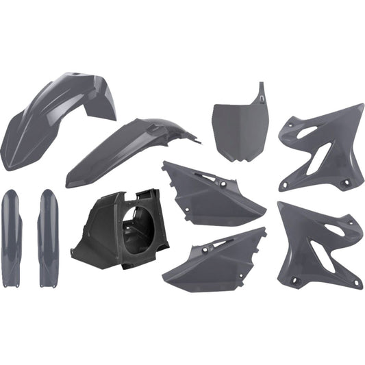02-'14 for Yamaha YZ250 POLISPORT Restyle Kit Nardo Grey